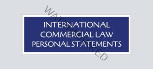 International Commercial Law Personal Statement Examples