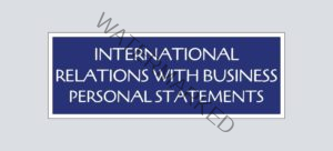 International Relations with Business Personal Statement Examples